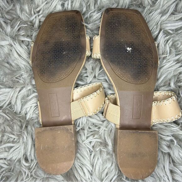 Joie Chiara neutral nude double strap square toe sandal women’s shoe size 8.5 - Picture 6 of 8
